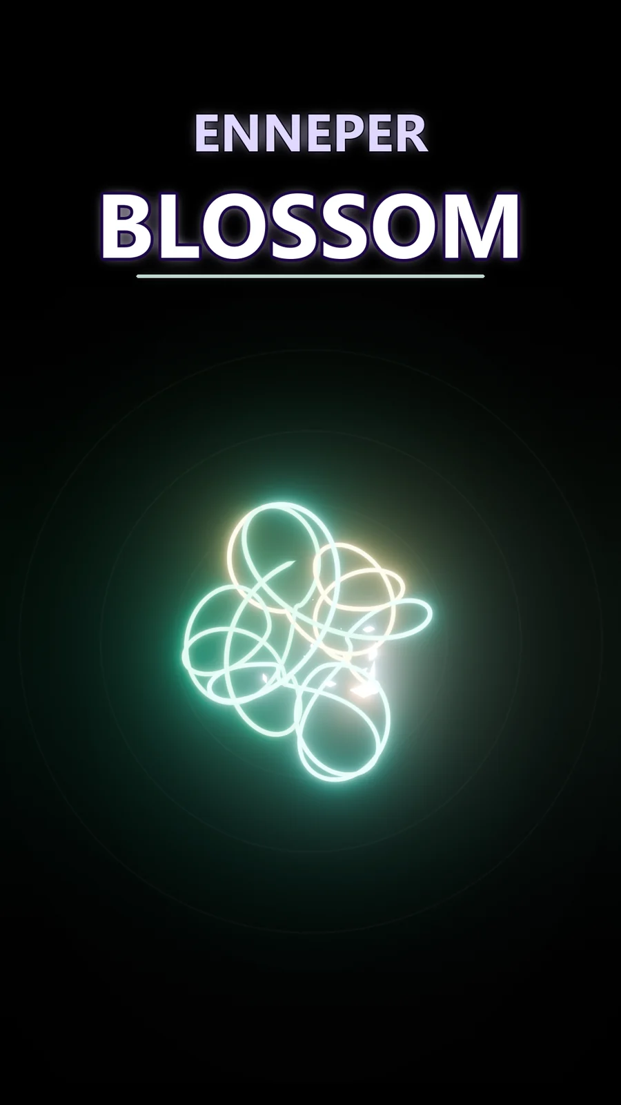 Can a Single Line Grow a Three-Petal Blossom?
