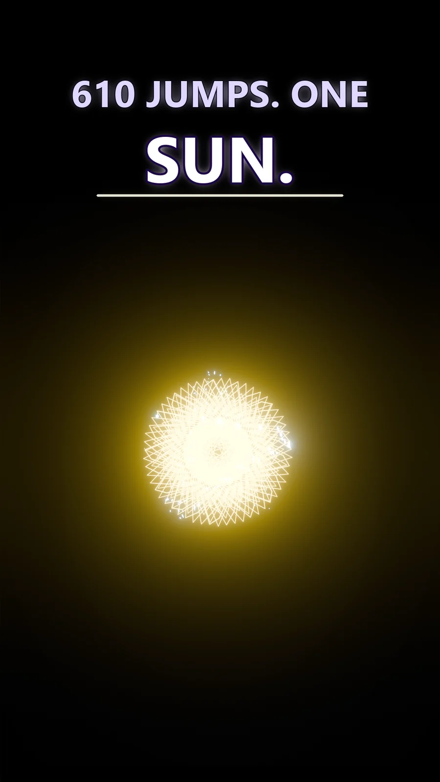 A 137.5° Jump Weaves a Golden Sun