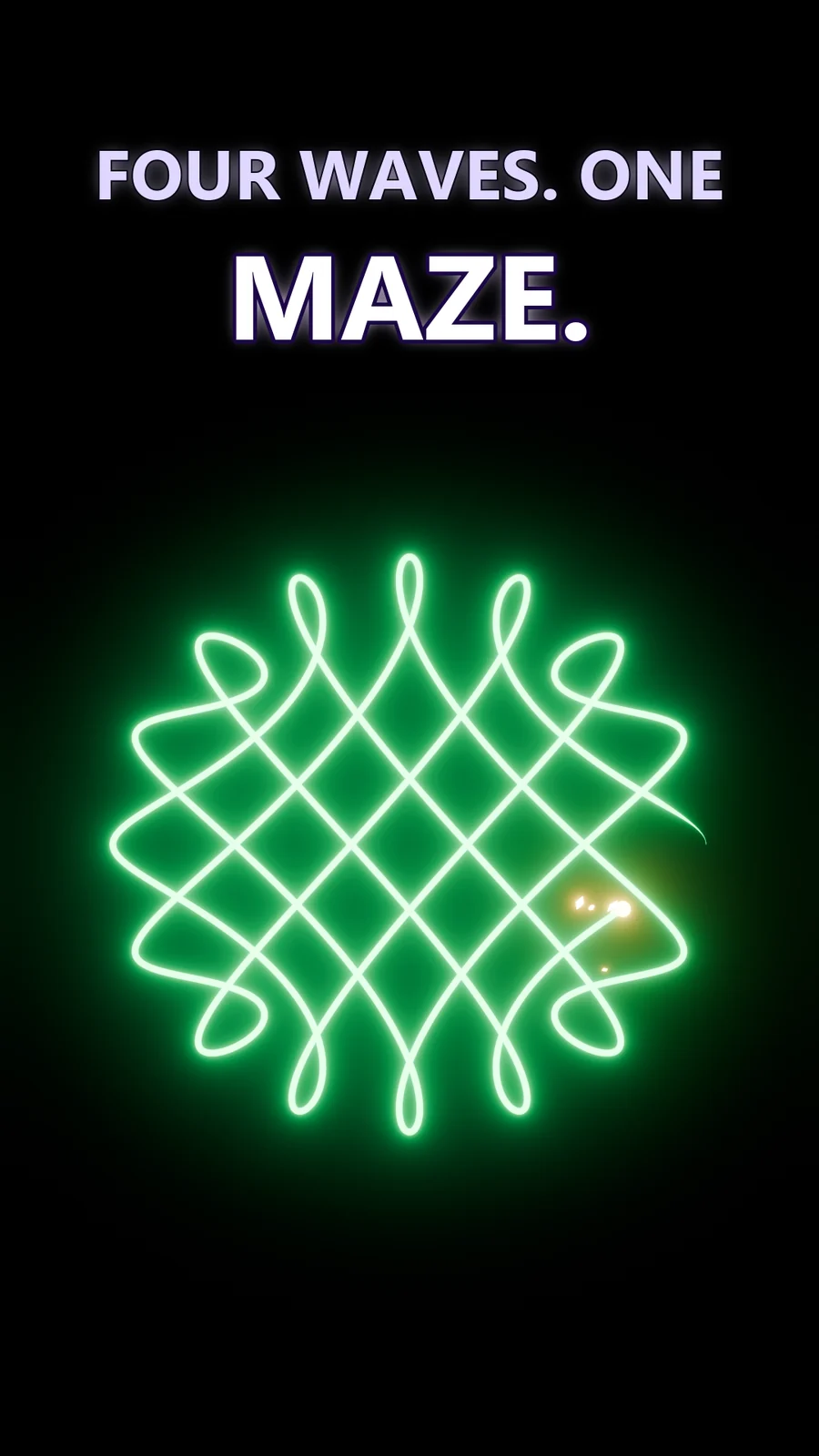 Can Four Waves Weave a Labyrinth?