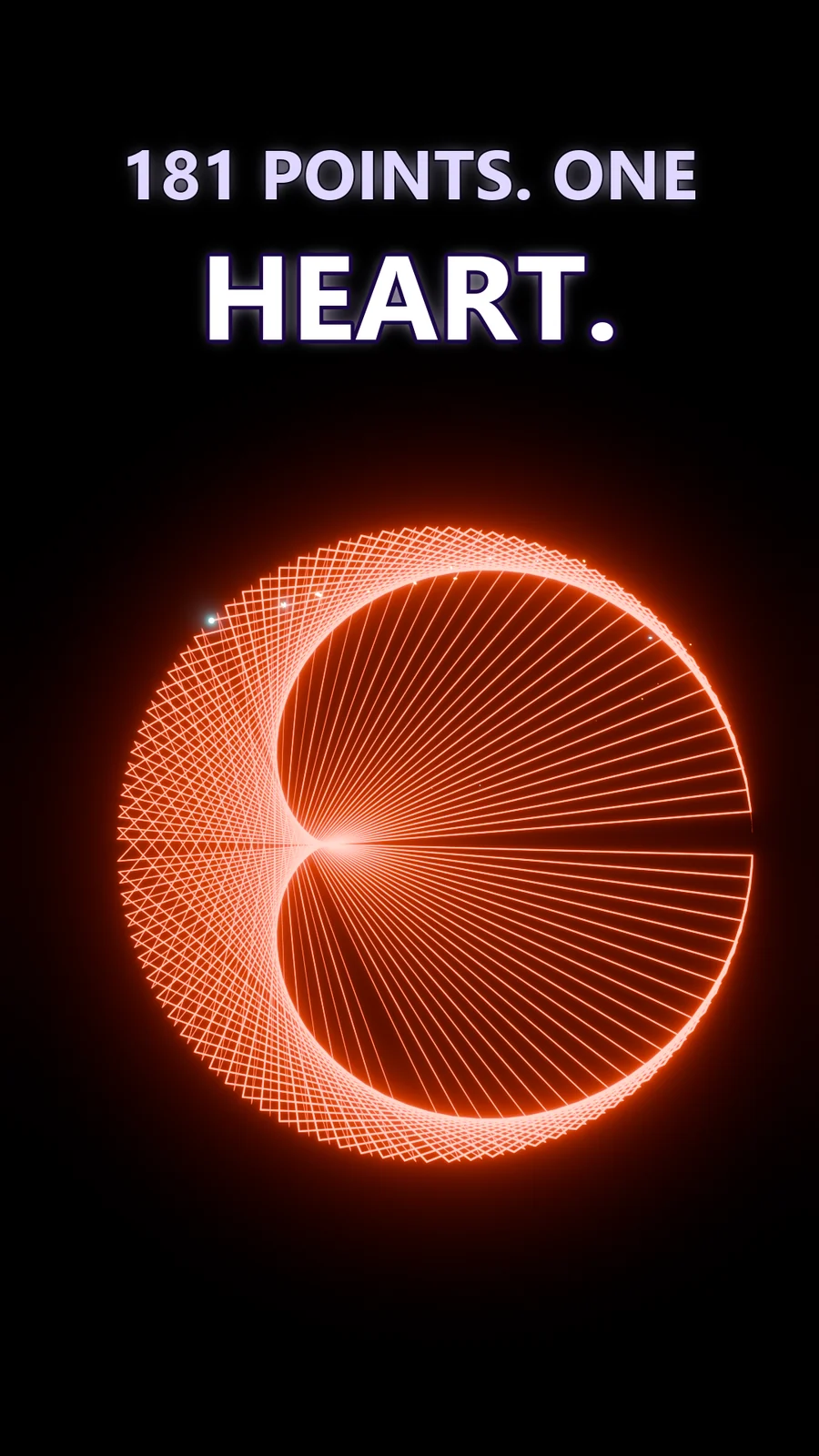 Can Straight Lines Hide a Heart?