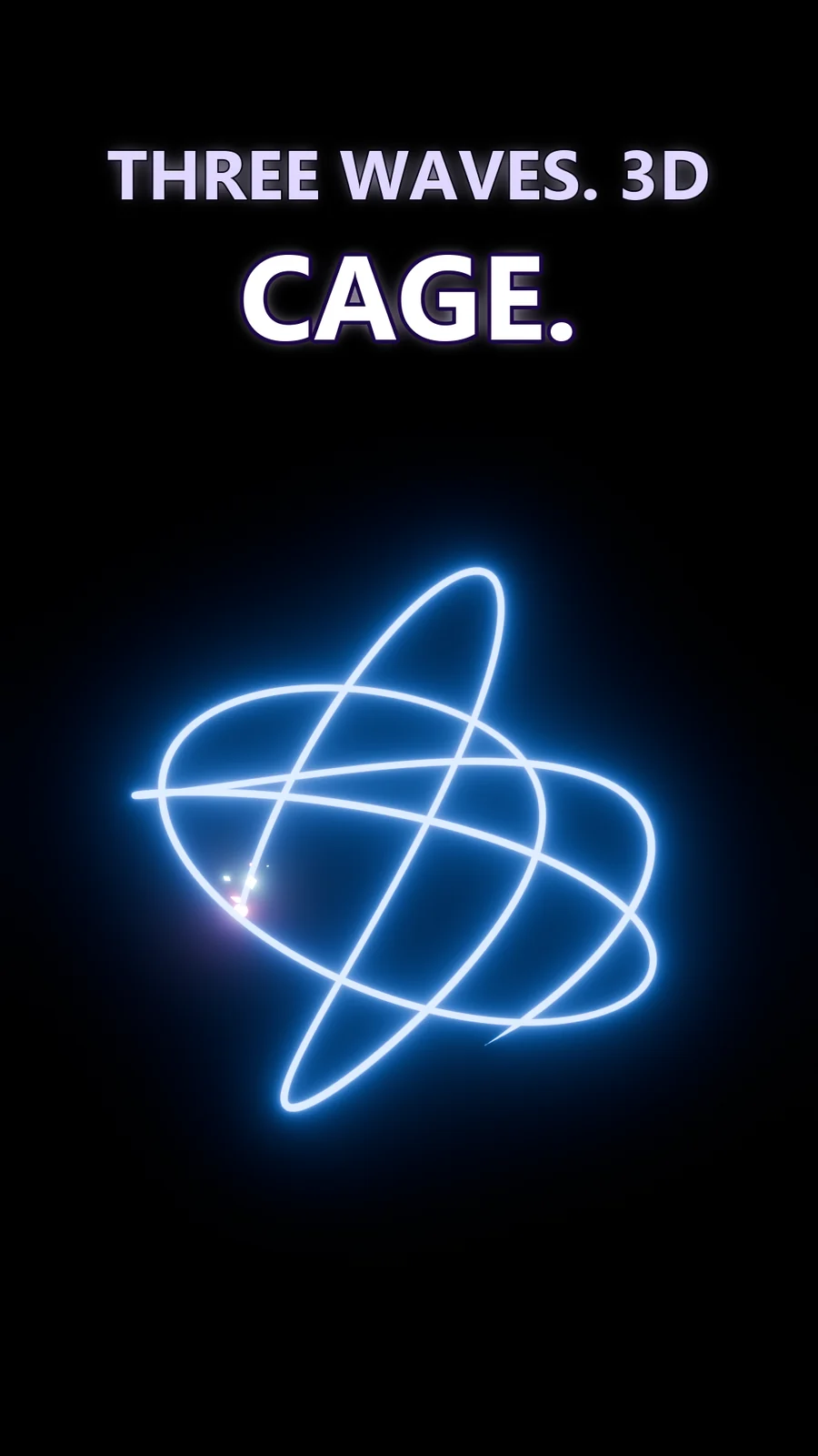 Can Three Waves Build a 3D Cage?