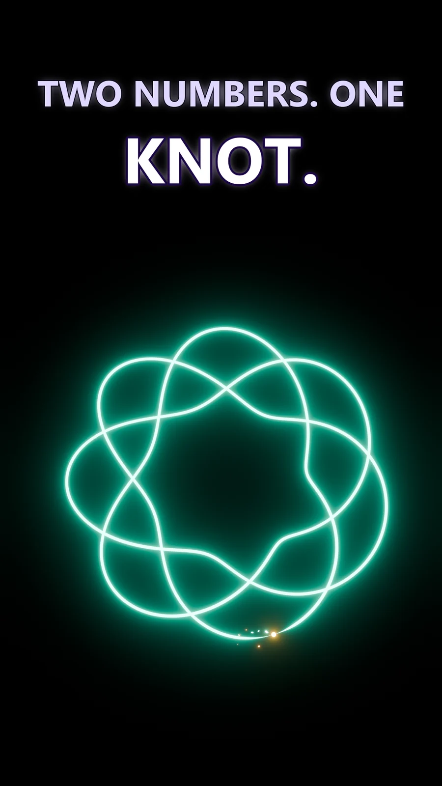 Can 3 and 7 Weave a 3D Knot?